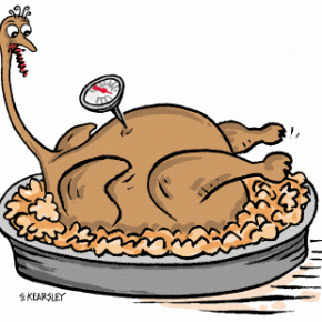 Its a long time till Christmas, but this Turkey is cooked – Carl